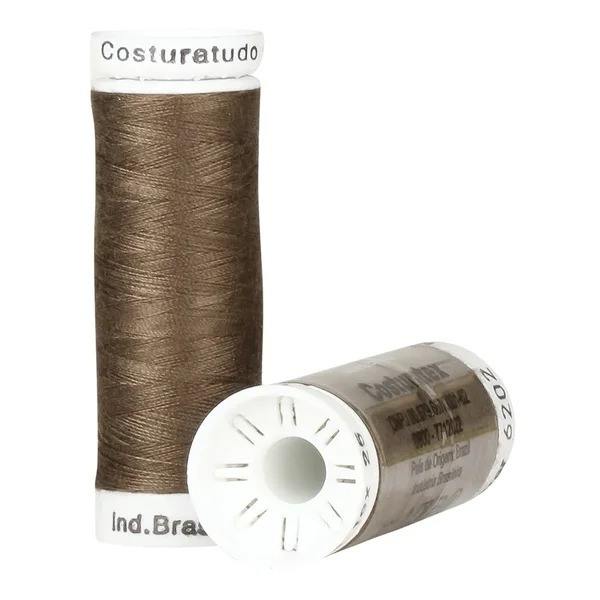 LINHA COSTURA COSTURATEX BRANCO/ PRETO/ CINZAS